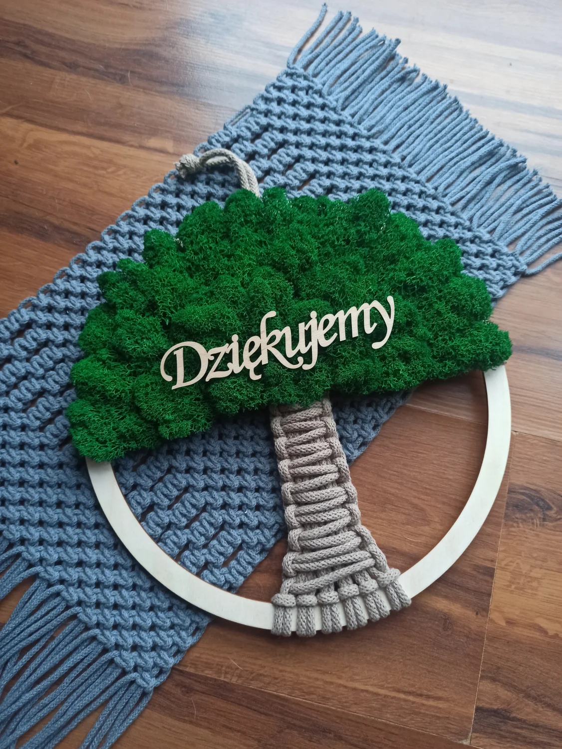 Drzewko szczęścia z mchem