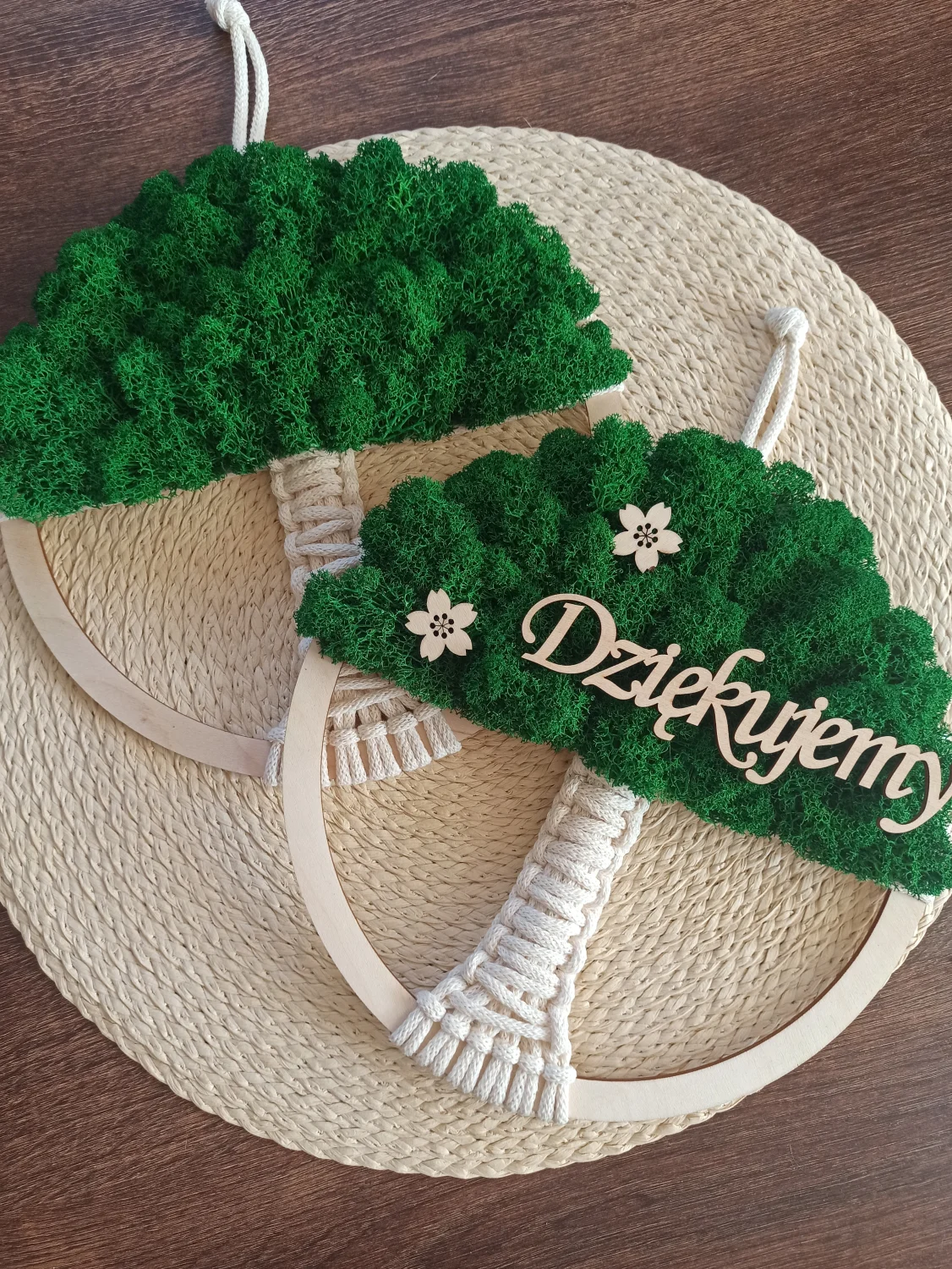 Drzewko szczęścia z mchem