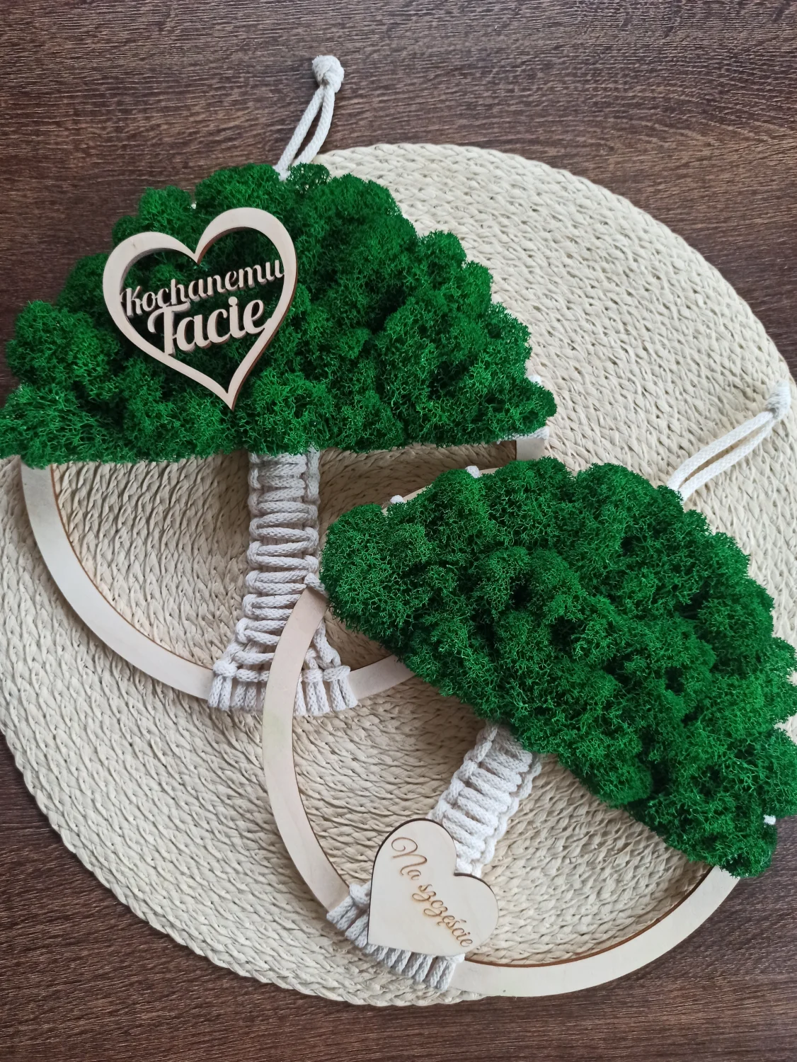 Drzewko szczęścia z mchem